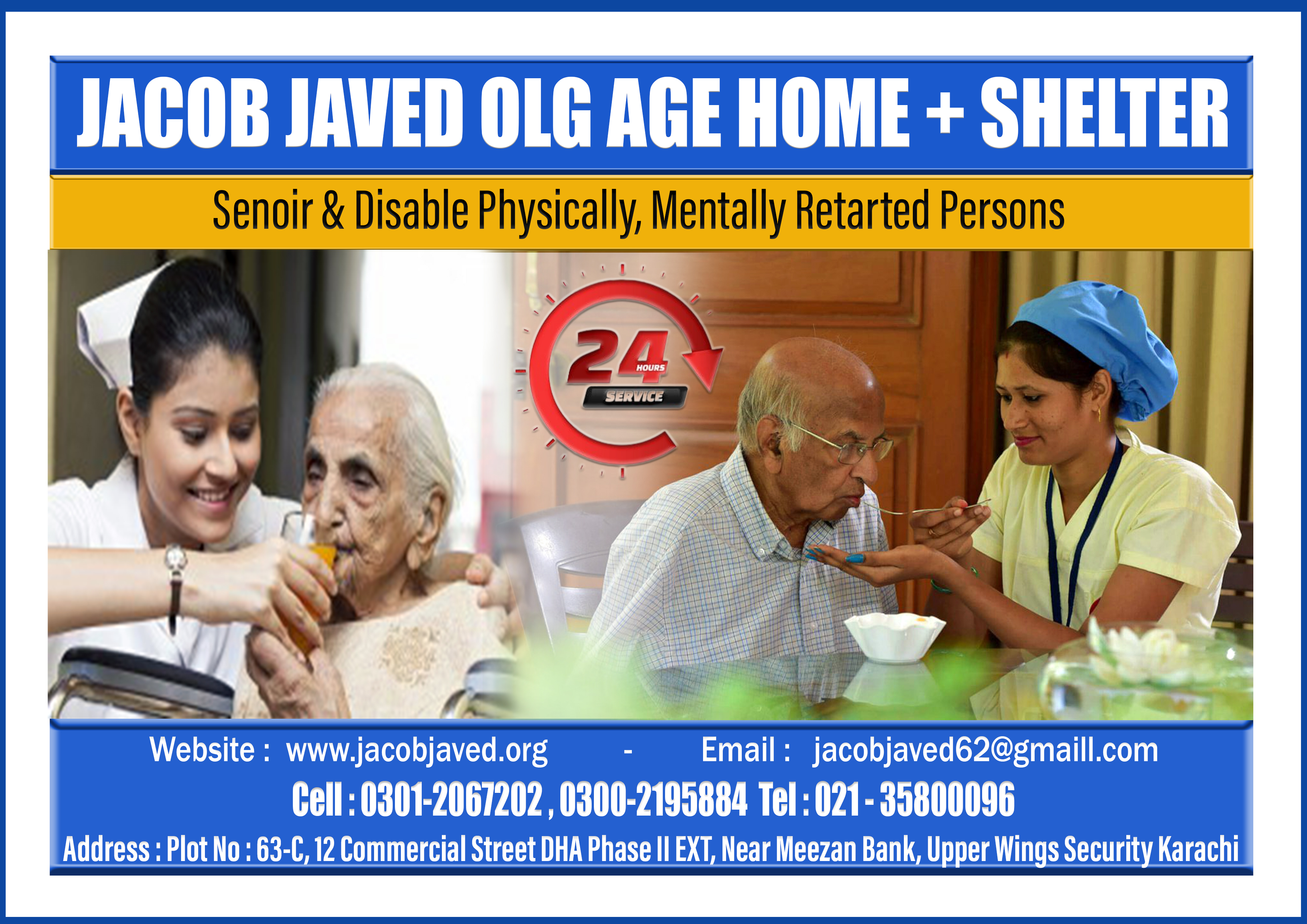 Jacob Javed Old Age Home + Shelter